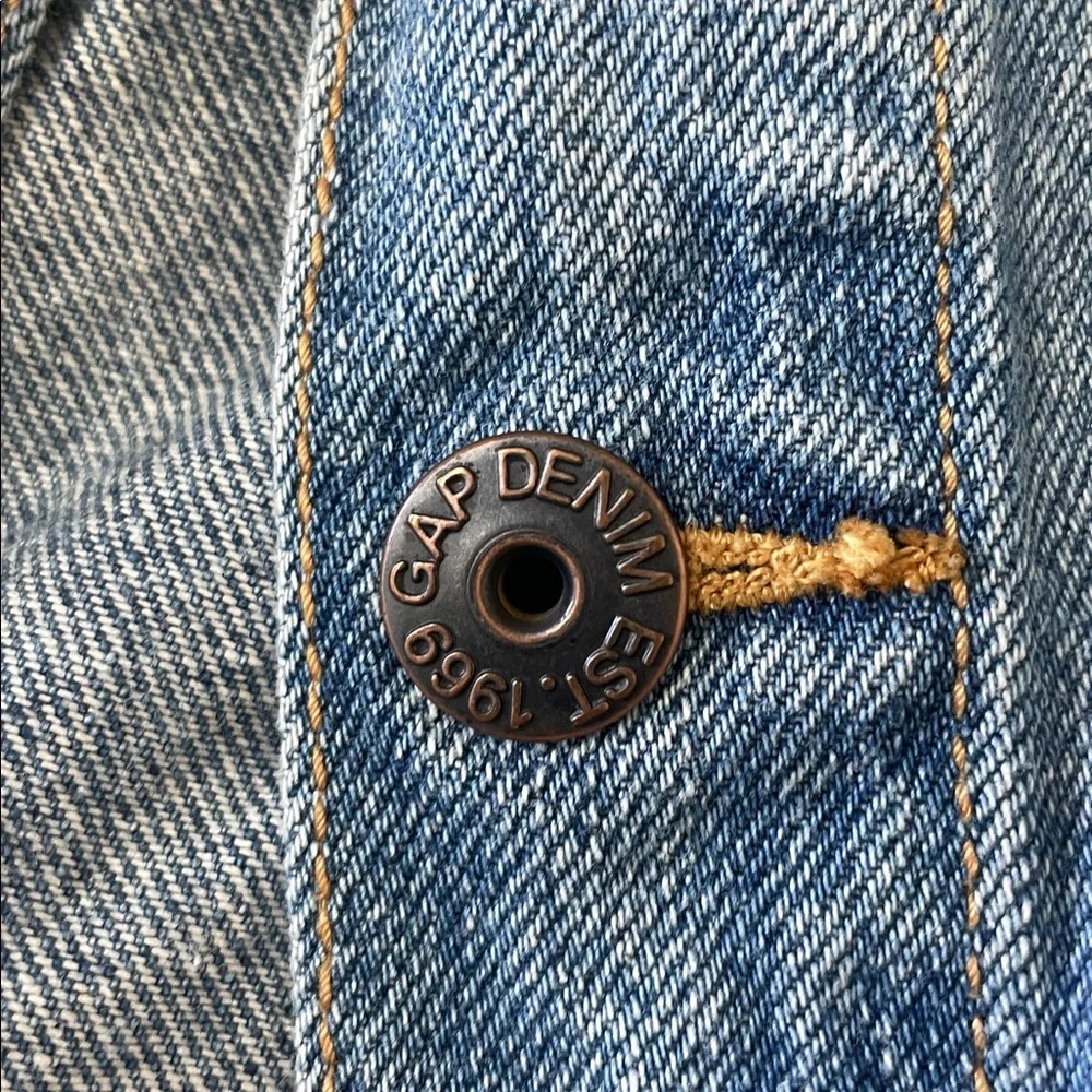 Gap 1969 Denim Jean Jacket 100% Cotton Kids Size M